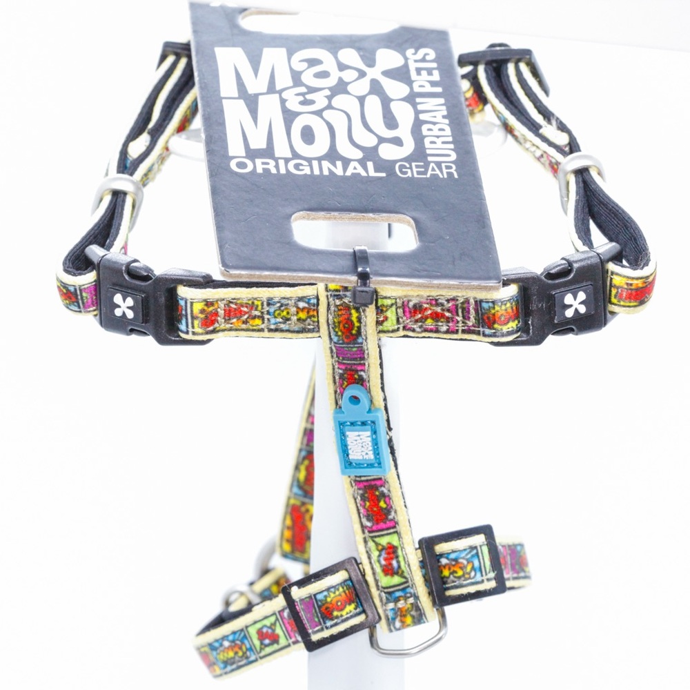 Max and Molly Comic Dog H-harness
